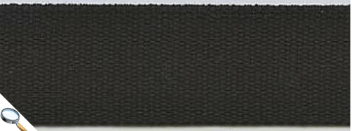 Gurtenband 40mm schwarz