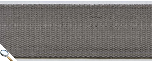 Gurtenband 40mm grau