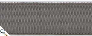 Gurtenband 40mm grau